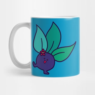 Dancing Flower Raddish Mug